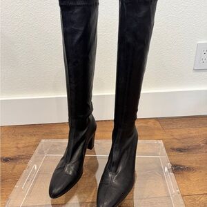 (SOLD) Robert Clergerie Black Over the Knee Boots